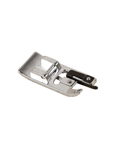 White overlock sewing machine foot