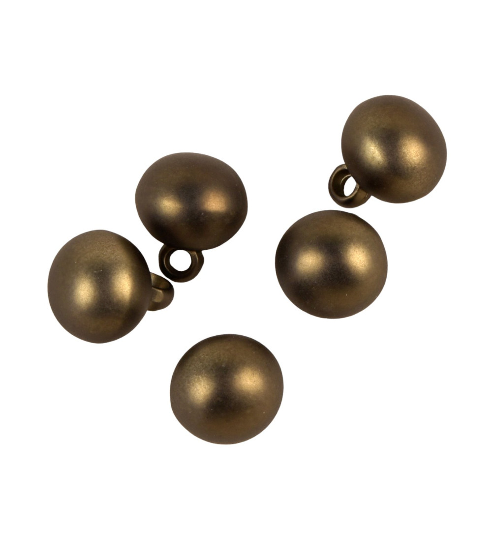 12mm copper ball button