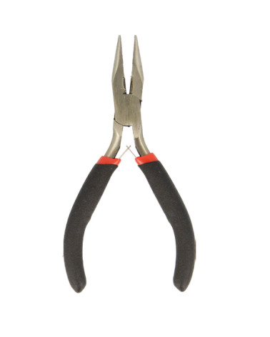 Steel crimping pliers for bending and cutting metal wire