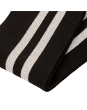Bordo in costina 1,2x85mm nero argento lurex