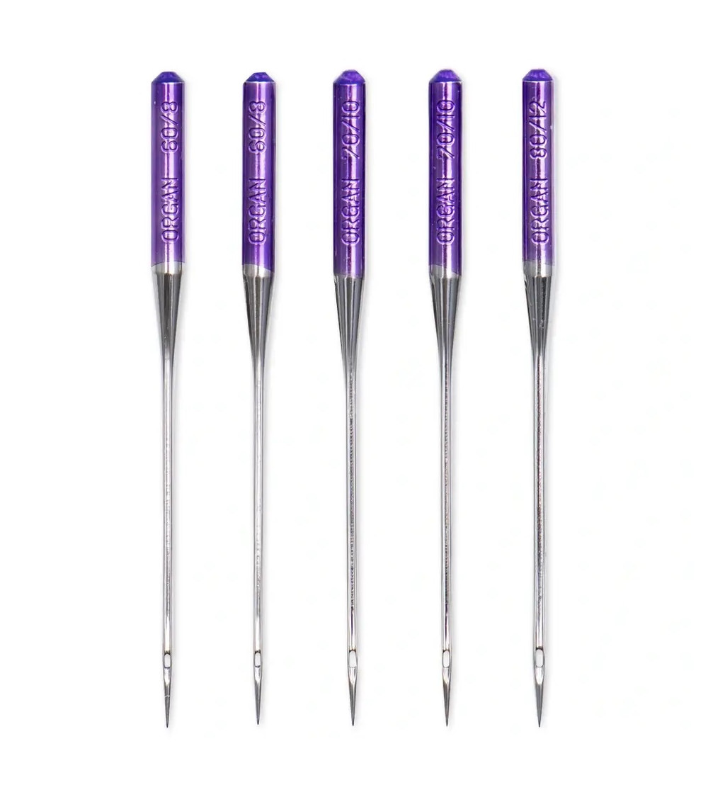 Prym 5 needles for Microtex 130/705 sewing machines, 60-80 assorted