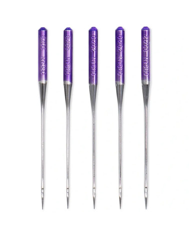 Prym 5 needles for Microtex 130/705 sewing machines, 60-80 assorted