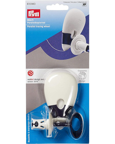 Roulette mit doppelter „Multi“-Markierung, ergonomisches Prym