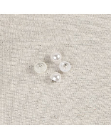 Bouton strass noir 18mm