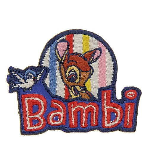 Ecusson broderie Disney classics Bambi 6x5.5cm