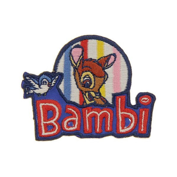 Ecusson broderie Disney classics Bambi 6x5.5cm