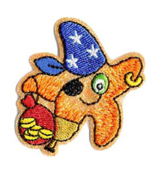 Pirate starfish thermostick patch