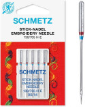 5 aiguilles universelles à broder Schmetz 130/705 H-E  taille 90