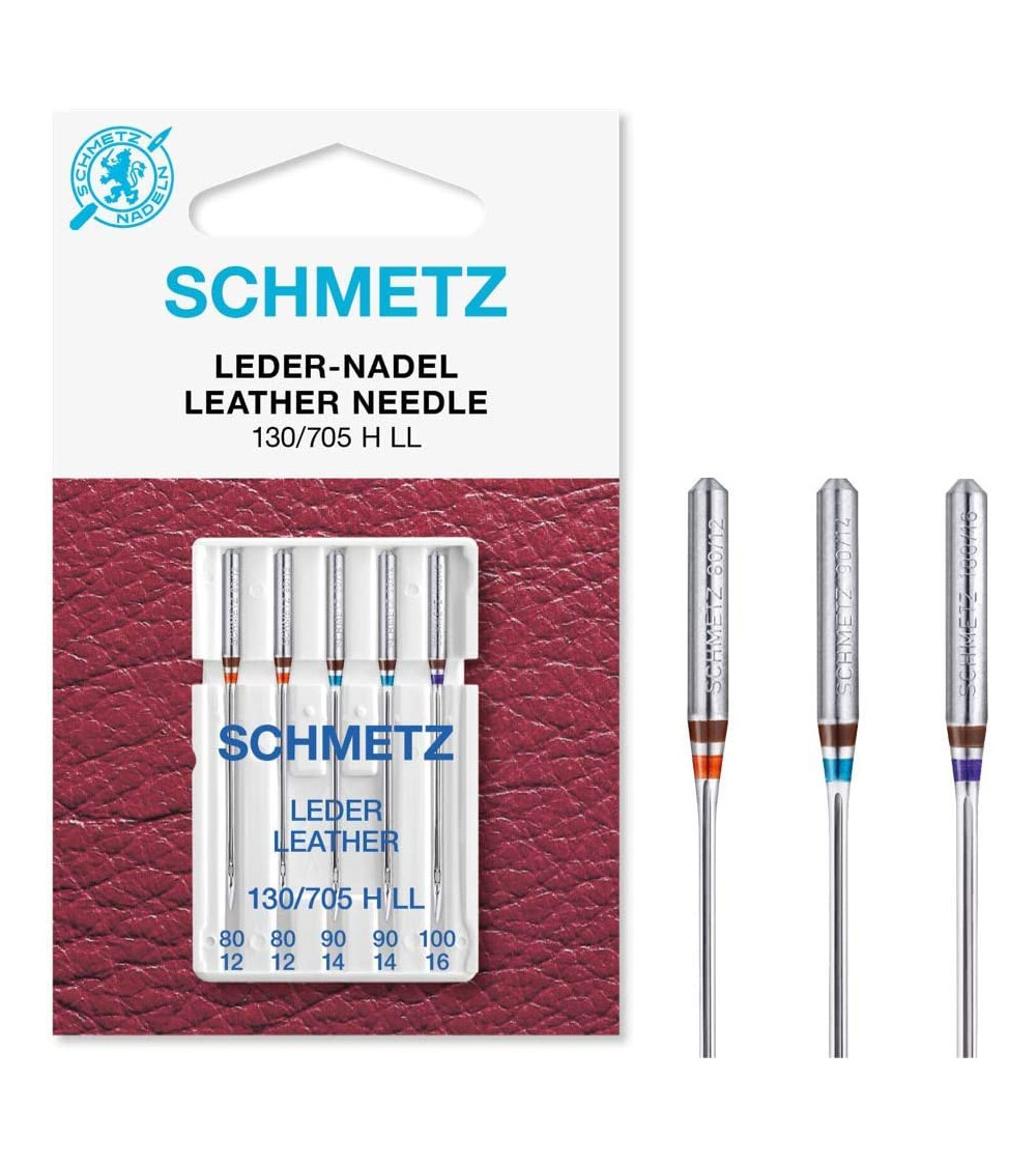 5 aiguilles universelles à broder Schmetz 130/705HE  taille 90
