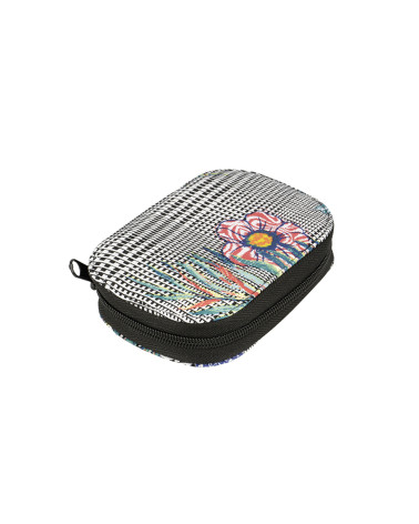 Custodia da cucito 14x9 cm Fiori tropicali Principe di Galles