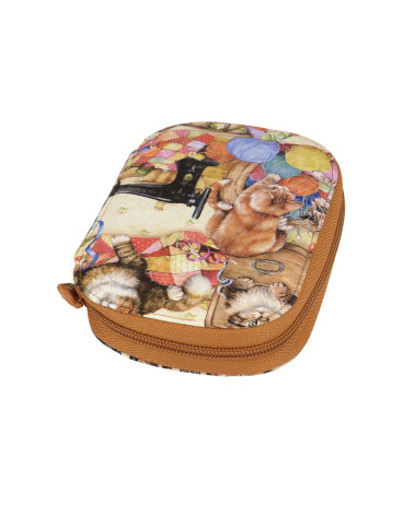 Custodia da cucito 14x9 cm gatti