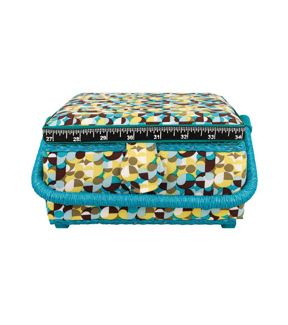 Sewing box 20x20x11cm bubbles
