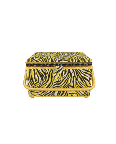 Nähkästchen 18,5x26x16cm Zebra