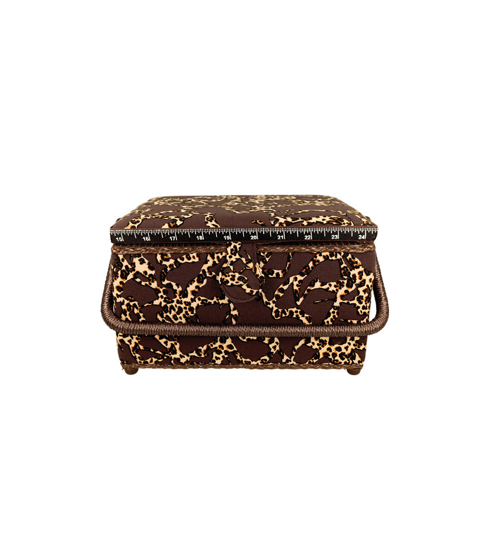 Sewing box 18.5x26x16cm animal print