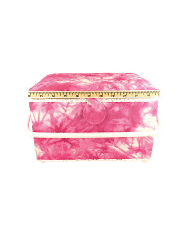 Nähkästchen 21x28,5x19,5cm Tie&Die Fuchsia