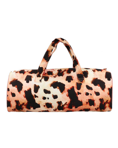 Sac à tricot 44x14x17cm imprimé aninal