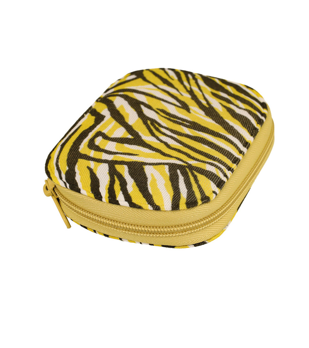 Sewing pouch 14x9cm zebra