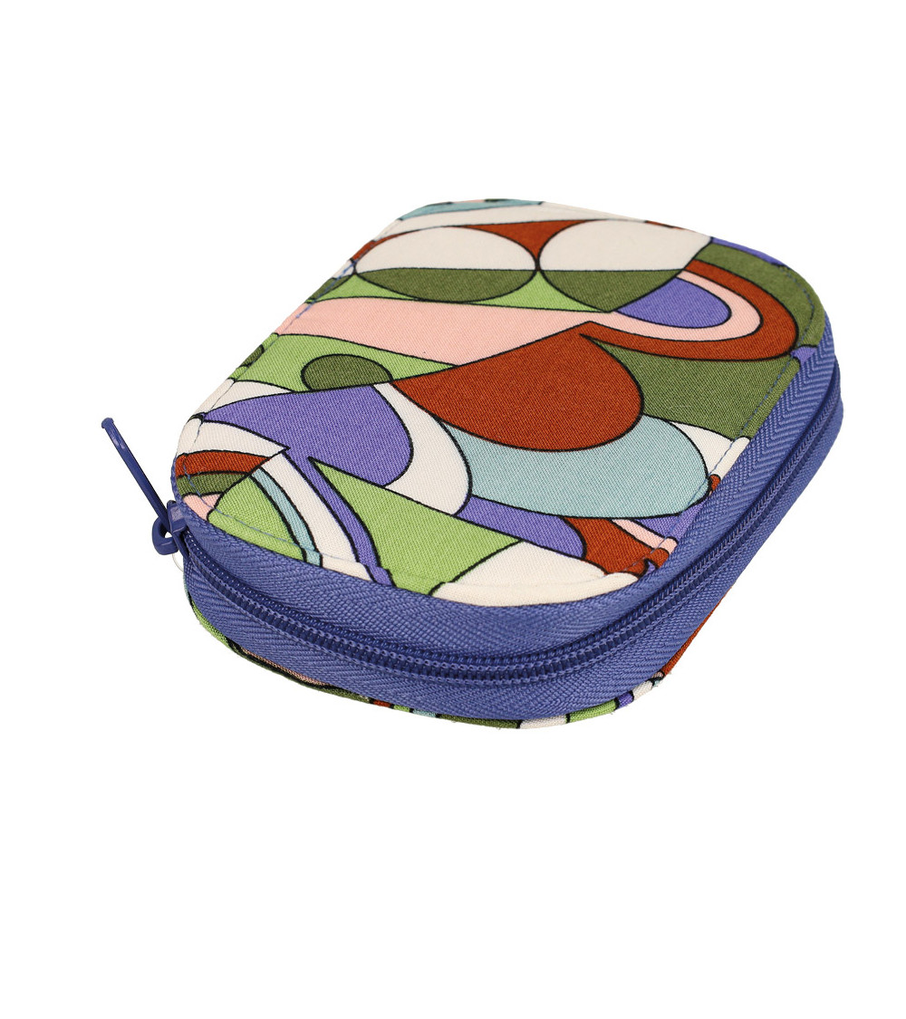 Sewing pouch 14x9cm seventies