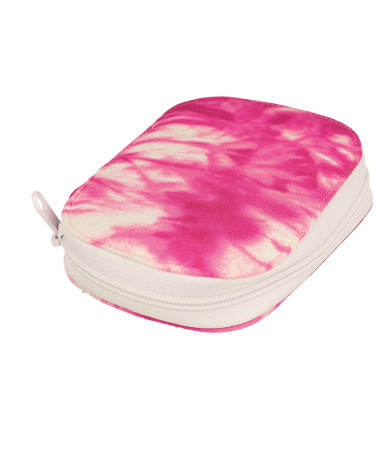 Pochette à couture 14x9cm tie&die fuchsia