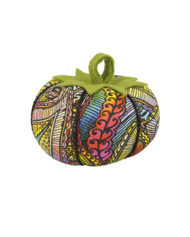 Porta alfileres de tomate 8cm plumas