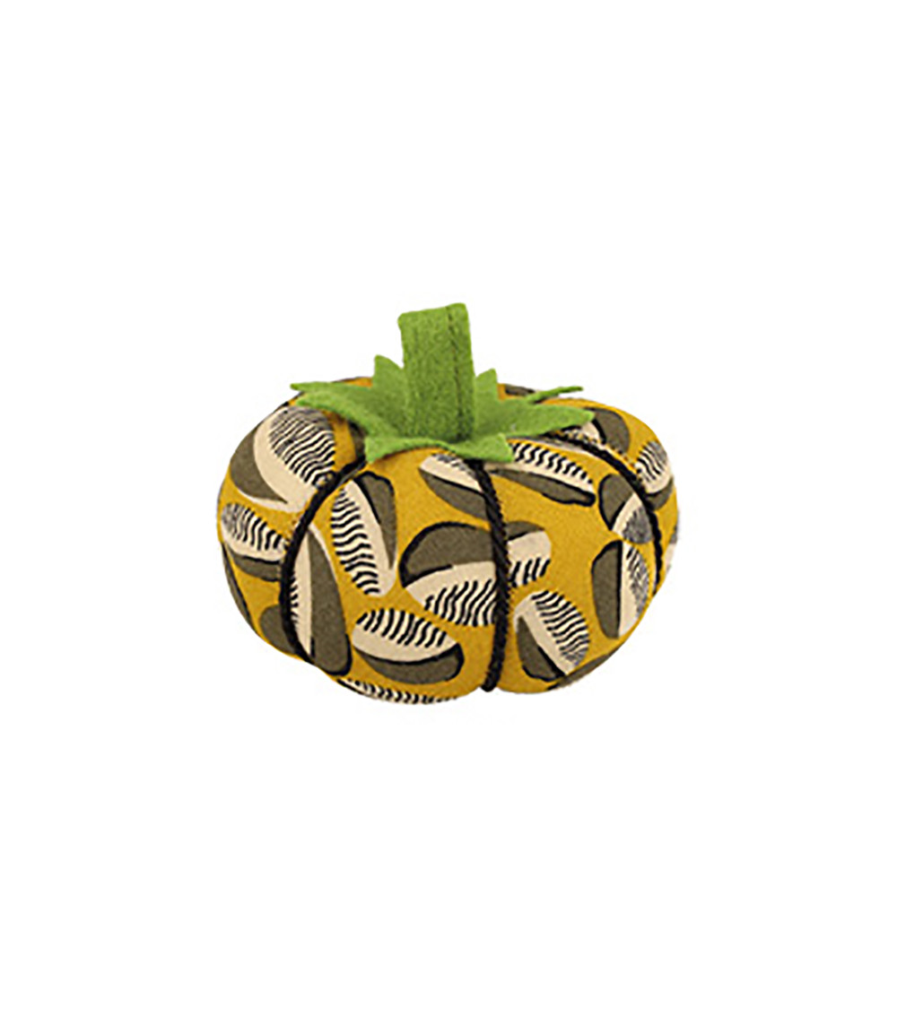 Porta alfileres de tomate 8cm ocre