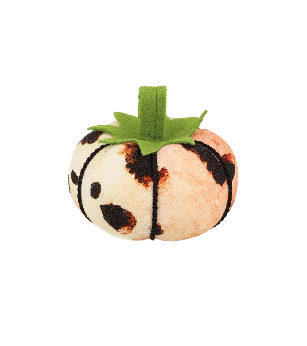 Tomato pin holder 8cm animal print