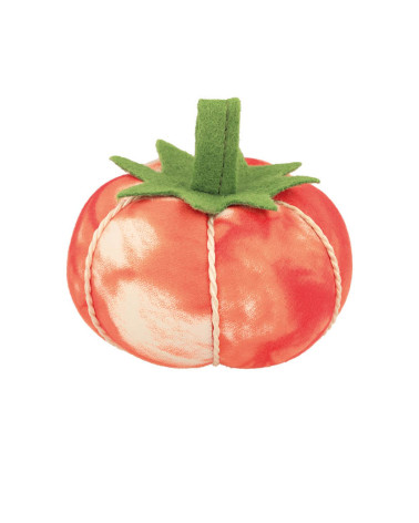 Tomato pin holder 8cm tie&die orange coral