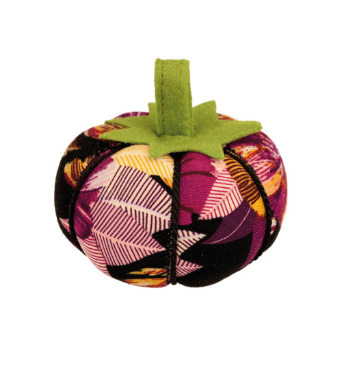 Tomate porte-épingles 8cm feuilles fuschia