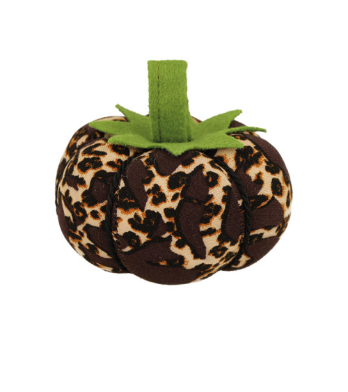 Tomato pin holder 8cm animal print