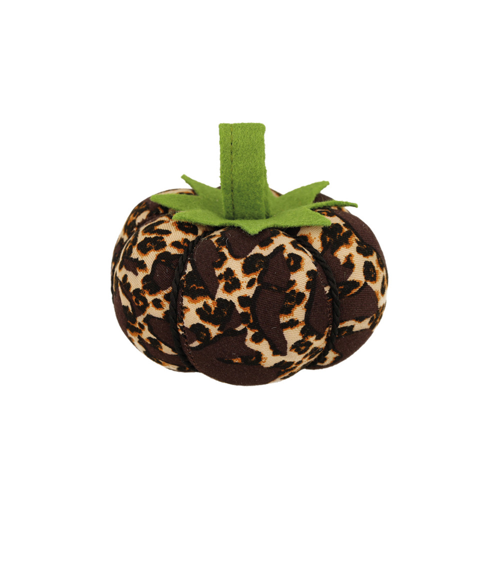 Tomato pin holder 8cm animal print