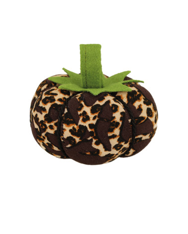 Tomato pin holder 8cm animal print
