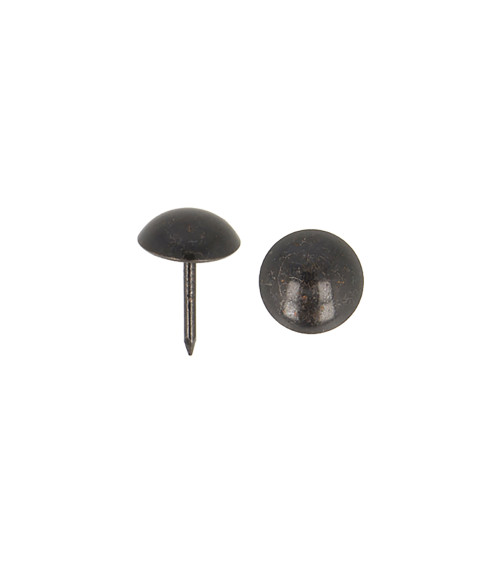 10 m Chiodi per tappezzeria - 50 pezzi marrone invecchiato 11 mm