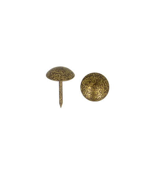 10 m Chiodi per tappezzeria - 50 pezzi marroni 11 mm