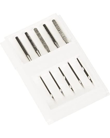 Lot de 5 aiguilles Prym pour machines à coudre jean130/705 taille 90-110