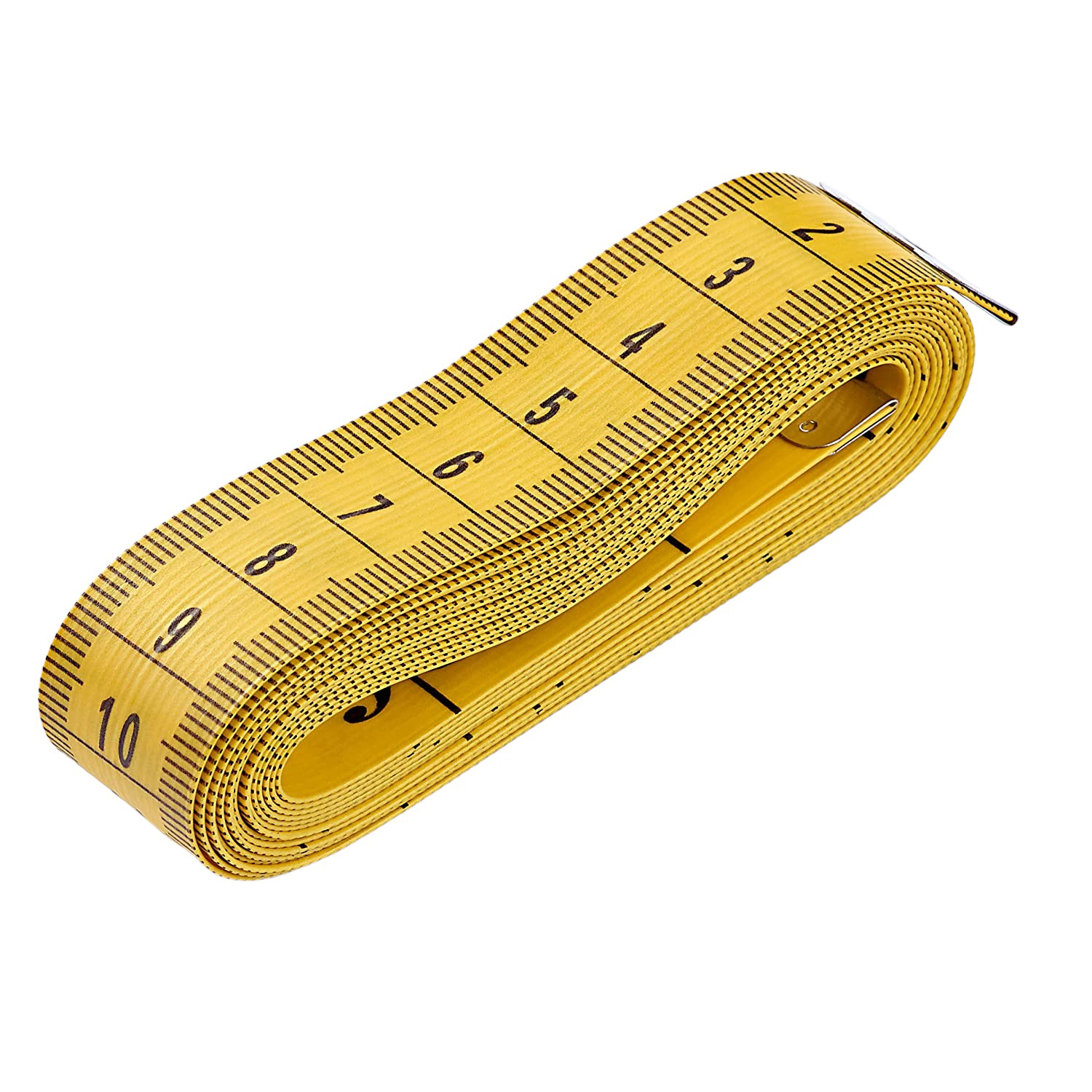 Mètre ruban centimètre 150 cm couture jaune