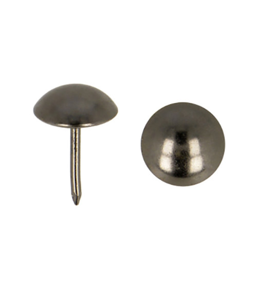 10 m Chiodi per tappezzeria - 50 pezzi neri 11 mm