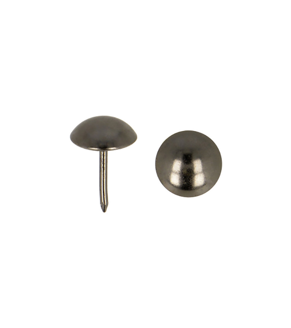10 m Polsternägel – 50 Stück schwarz 11 mm