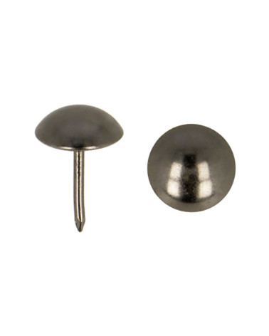 10 m Polsternägel – 50 Stück schwarz 11 mm
