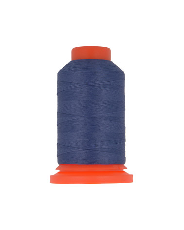 Set di 3 bobine di filo in schiuma di poliestere da 1000 m prodotto in Francia per tagliacuci blu navy
