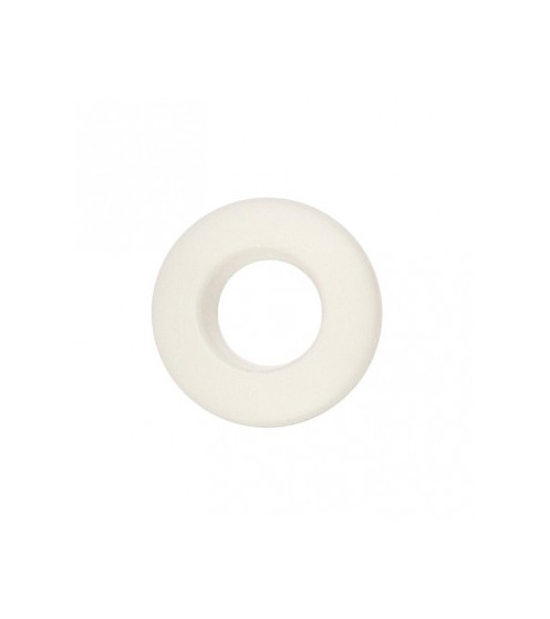 Lot de 6 oeillets plastique 25mm blanc