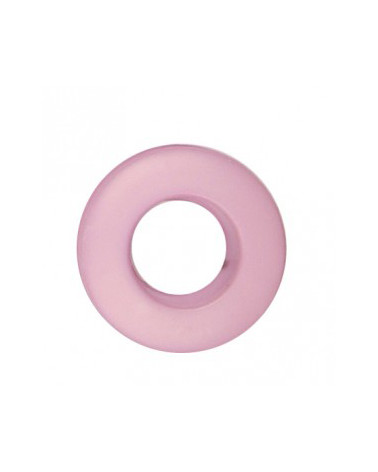 Set di 6 occhielli in plastica 25 mm rosa