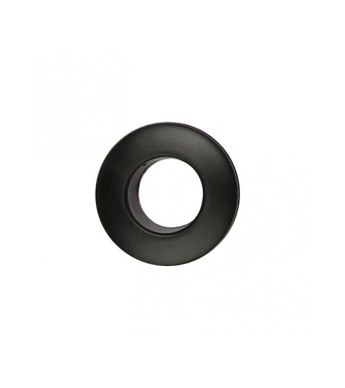 Lot de 6 oeillets plastique 25mm noir