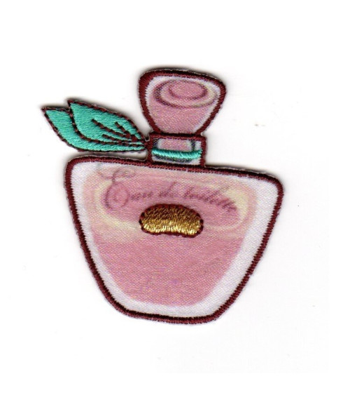 Perfume iron-on patch 4.5x4.5cm