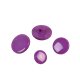 Lot de 6 boutons à queue nylon recylé violet lilas