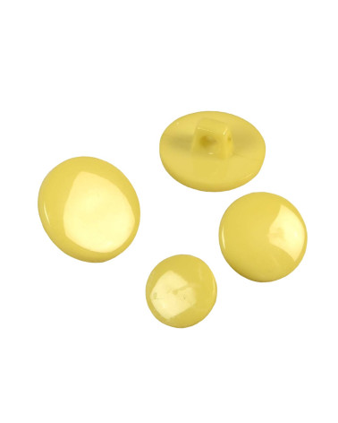 Set of 6 bud green recycled nylon shank buttons