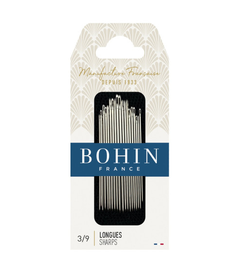 Bohin A1F long sewing needles - Assortment n°3/9