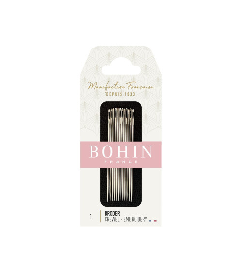 Aghi da ricamo Bohin - Assortimento n°3/9