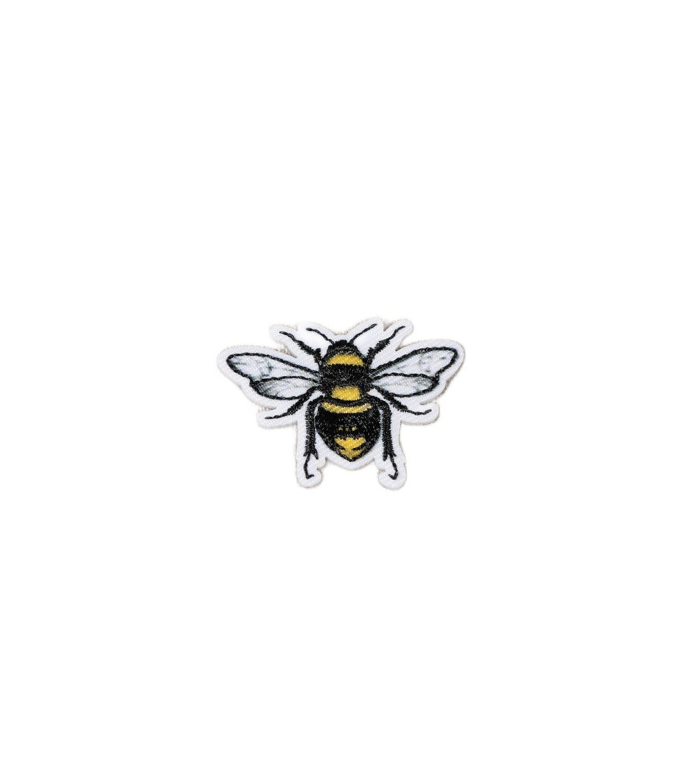 Set of 3 bee campaign badges 3.5x2.5cm
