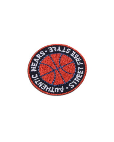 Iron-on patch for authentic wears sportsman 3.5cm x 3.5cm