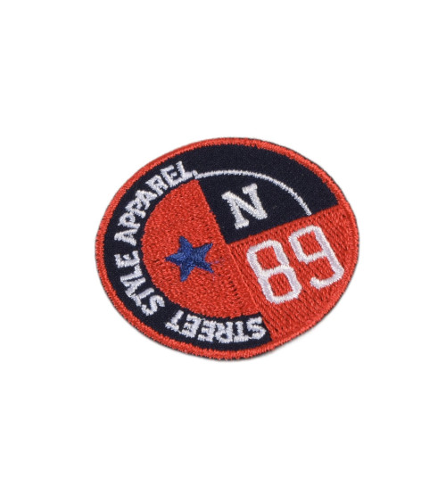 Iron-on patch for street style sportsman 4cm x 4cm